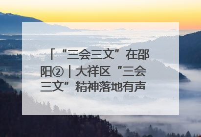 “三会三文”在邵阳②｜大祥区“三会三文”精神落地有声 以实干实绩助力区域高质量发展