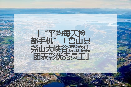 “平均每天捡一部手机”！鲁山县尧山大峡谷漂流集团表彰优秀员工