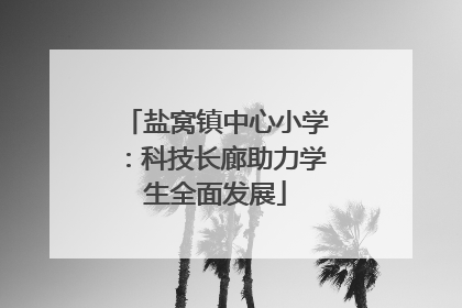 盐窝镇中心小学：科技长廊助力学生全面发展