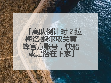 离队倒计时？拉梅洛·鲍尔取关黄蜂官方账号，快船或是潜在下家
