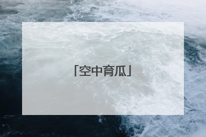空中育瓜