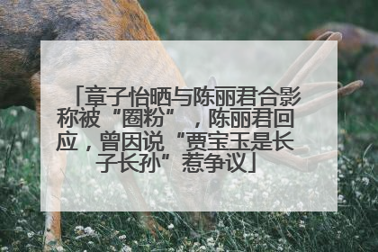 章子怡晒与陈丽君合影称被“圈粉”，陈丽君回应，曾因说“贾宝玉是长子长孙”惹争议