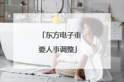 东方电子重要人事调整