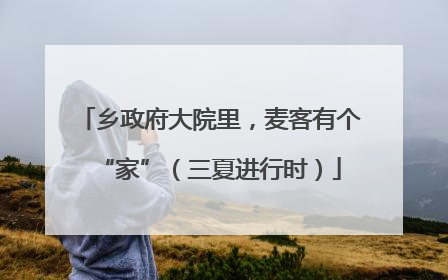 乡政府大院里，麦客有个“家”（三夏进行时）