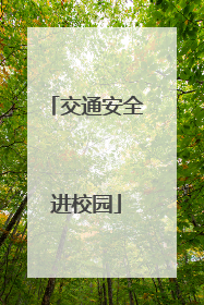 交通安全进校园