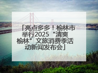 亮点多多！榆林市举行2025“清爽榆林”文旅消费季活动新闻发布会