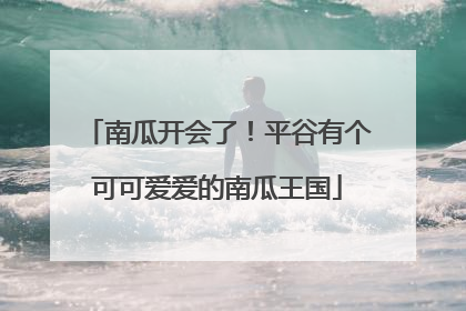 南瓜开会了！平谷有个可可爱爱的南瓜王国