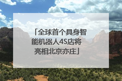 全球首个具身智能机器人4S店将亮相北京亦庄