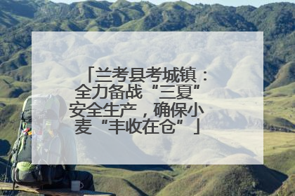 兰考县考城镇：全力备战“三夏”安全生产，确保小麦“丰收在仓”