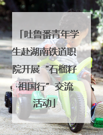吐鲁番青年学生赴湖南铁道职院开展“石榴籽·祖国行”交流活动