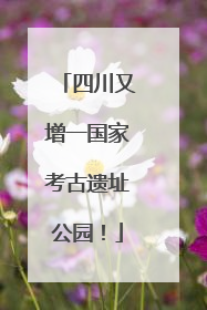 四川又增一国家考古遗址公园！