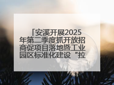 安溪开展2025年第二季度抓开放招商促项目落地暨工业园区标准化建设“拉练”活动