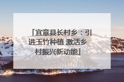 宜章县长村乡：引进玉竹种植 激活乡村振兴新动能