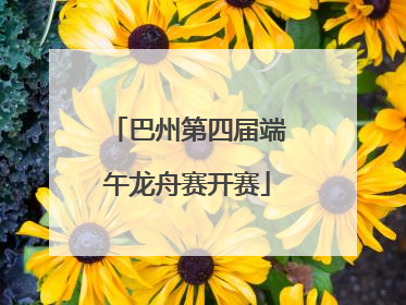 巴州第四届端午龙舟赛开赛