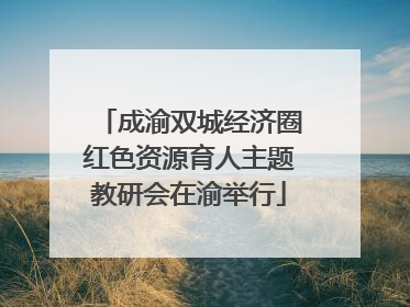 成渝双城经济圈红色资源育人主题教研会在渝举行