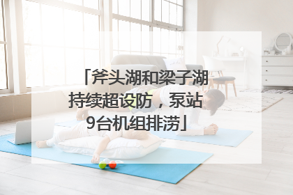 斧头湖和梁子湖持续超设防，泵站9台机组排涝