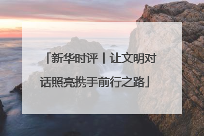 新华时评丨让文明对话照亮携手前行之路