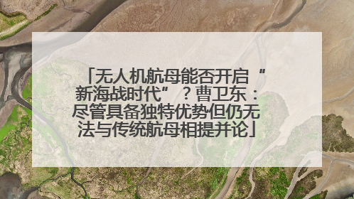 无人机航母能否开启“新海战时代”？曹卫东：尽管具备独特优势但仍无法与传统航母相提并论