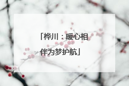 桦川：暖心相伴为梦护航