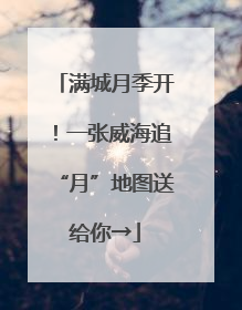 满城月季开！一张威海追“月”地图送给你→