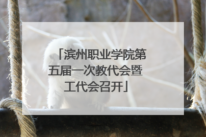 滨州职业学院第五届一次教代会暨工代会召开