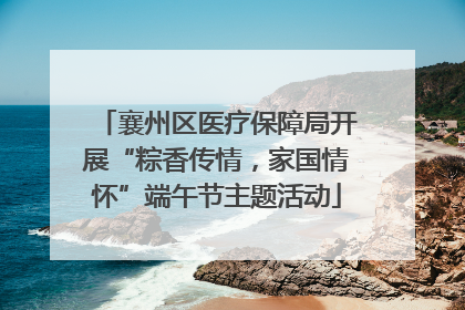 襄州区医疗保障局开展“粽香传情，家国情怀”端午节主题活动