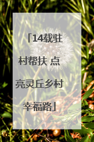 14载驻村帮扶 点亮灵丘乡村幸福路