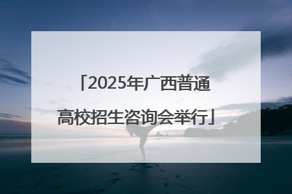 2025年广西普通高校招生咨询会举行