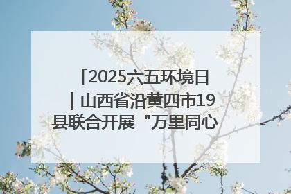 2025六五环境日｜山西省沿黄四市19县联合开展“万里同心，共护黄河”环保志愿者助力一泓清水入黄河公益活动