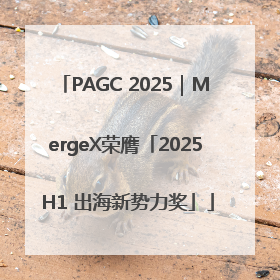 PAGC 2025｜MergeX荣膺「2025 H1 出海新势力奖」